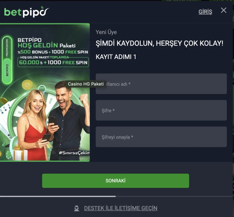 Betpipo spor