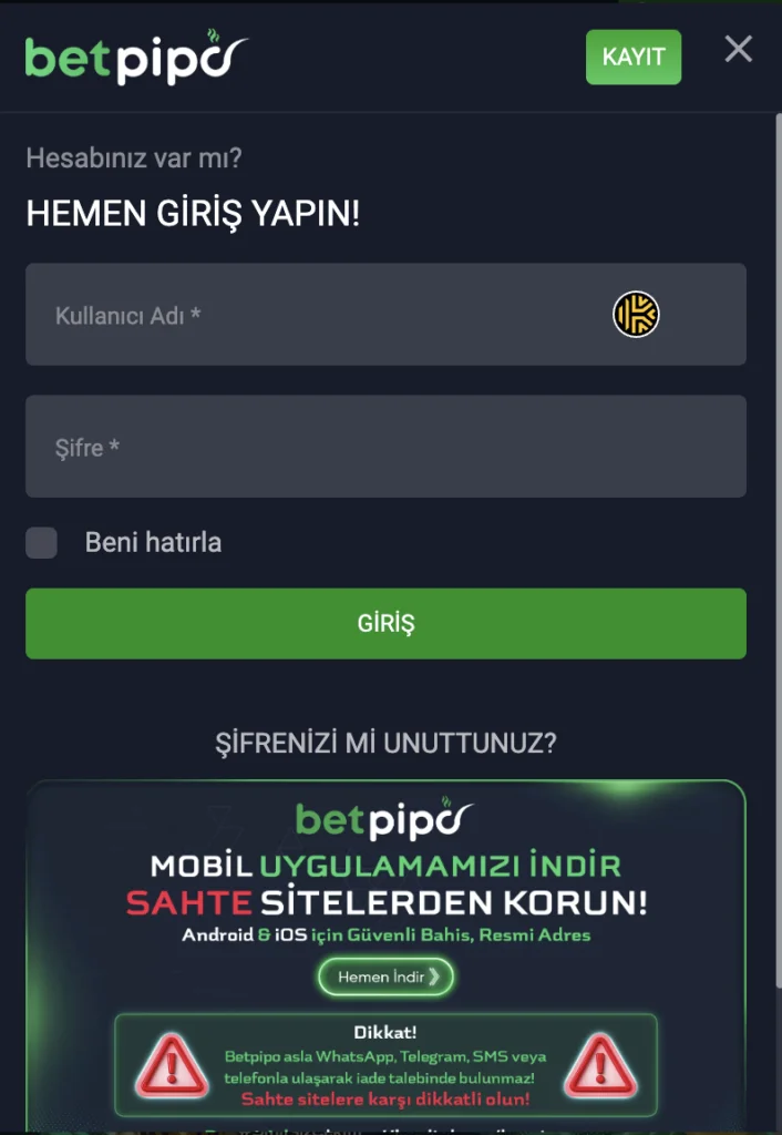 Betpipo casino